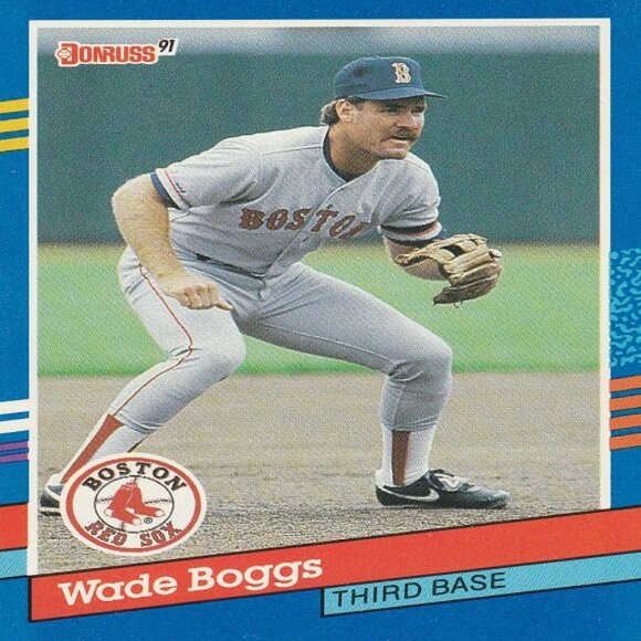 Wade Boggs Boston Red Sox MLB Card Collection - 6 Card Set - Picture 2 of 7